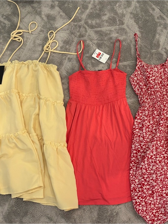 Rue21 Dresses & Skirts - Rue21 Coral Pink Smocked Mini Dress